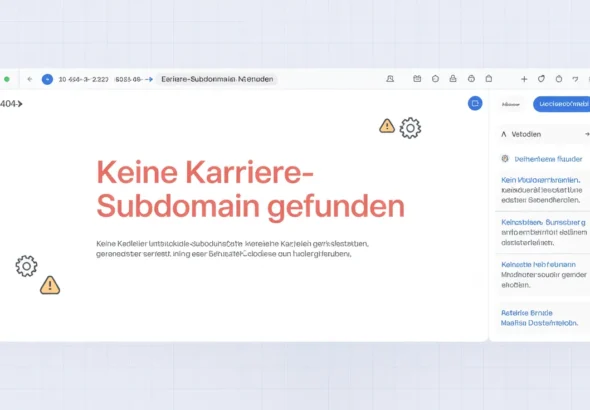 keine karriere-subdomain gefunden