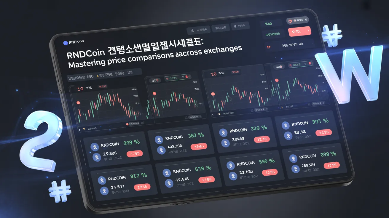 rndcoin 거래소별시세표